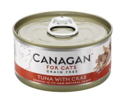 12 X 75g Canagan Ocean Tuna With Crab Grain-Free Cat Food