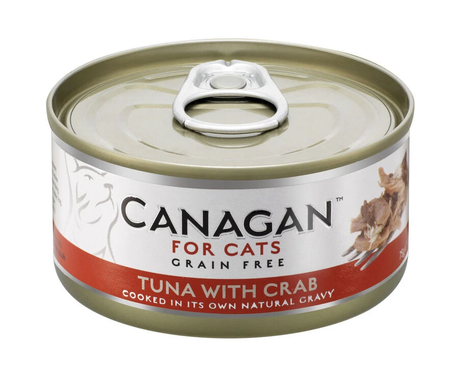 12 X 75g Canagan Ocean Tuna With Crab Grain-Free Cat Food 3 12 X 75g Canagan Ocean Tuna With Crab Grain-Free Cat Food