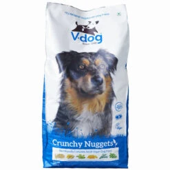 V-Dog Crunchy Nuggets Complete Vegetarian Vegan Adult Dog Food 15kg