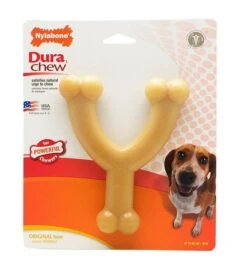 Nylabone Durable Original Wishbone Wolf