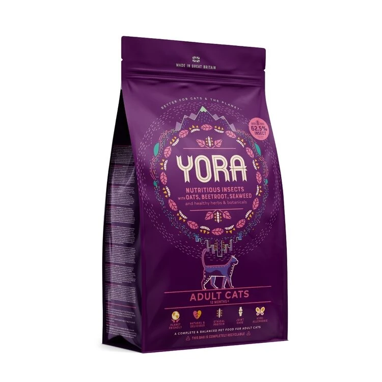 Yora Insect Protein Adult Dry Cat Food 3 Yora Insect Protein Adult Dry Cat Food