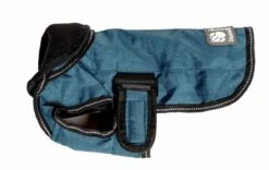 Danish Design 2 In 1 Ultimate Waterproof Harness Dog Coat Blue